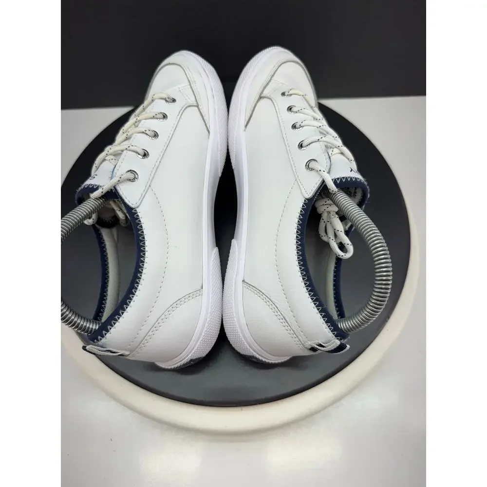 Sperry Deckfin Youth Top-Sider Size 5.5 Sneaker White Casual‎ Shoes Sneakers